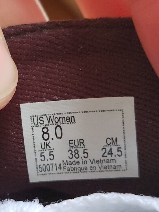 Vans - Women's size 8 - Picture 2 of 3